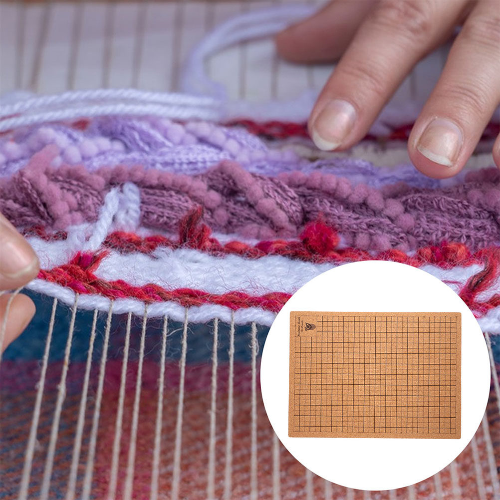 Jewelry Making Board - Cork Macrame Board with Grid Pattern