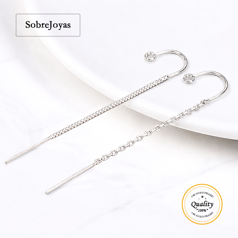 Jewelry Making Dc - 925 Sterling Silver U-Threader Ear Components