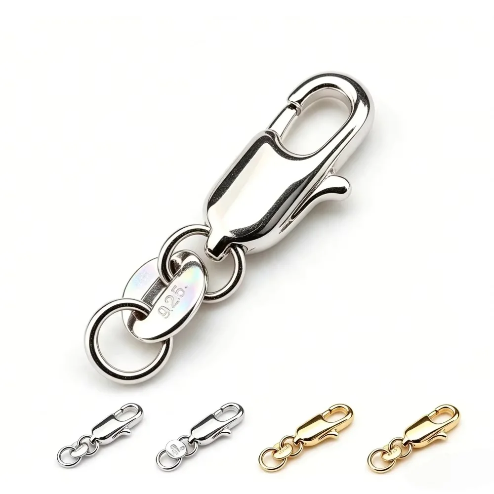 Lobster Clasp Silver - 20PCS Silver Plated Universal Basic Copper