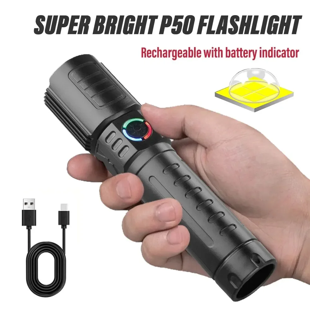 Jewelry Making Torch - Super Bright LED Flashlight with P50