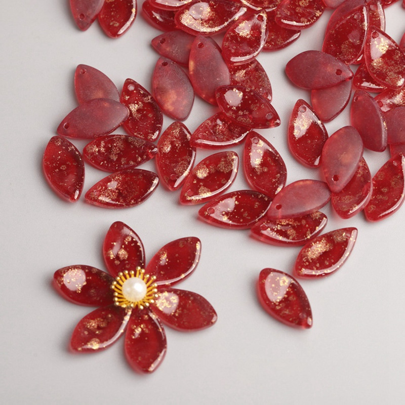 10pcs 19x10mm Flower Petal Sha - Jewelry Making Drill review and price