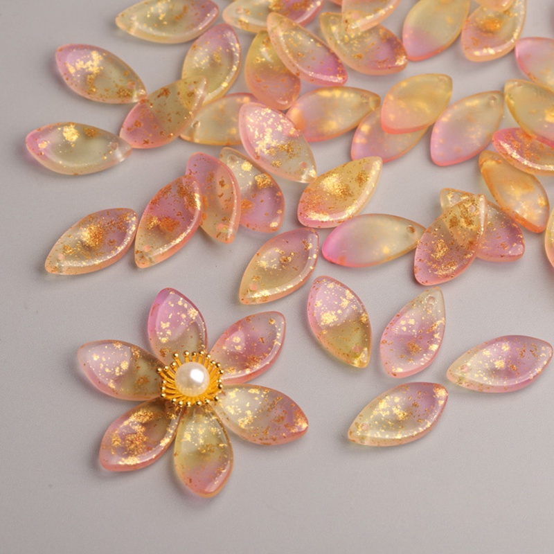10pcs 19x10mm Flower Petal Sha - Jewelry Making Drill review and price