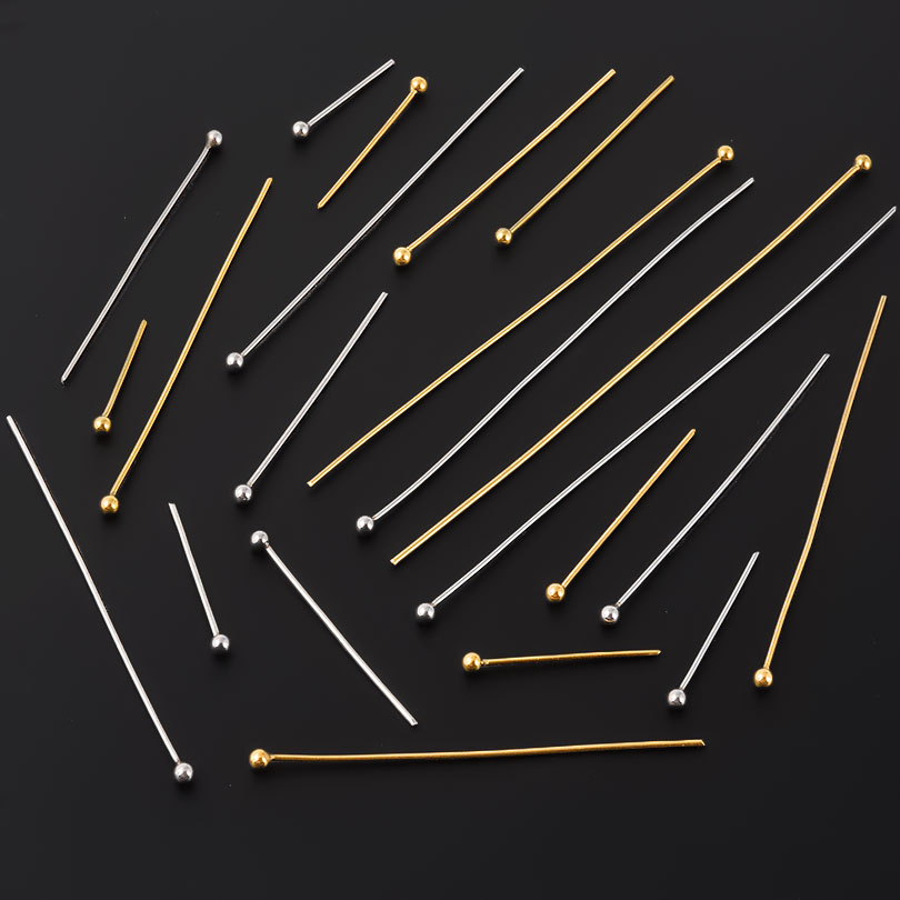 50pcs/Lot 18K Gold Plated Ball - Jewelry Making Drill review and price