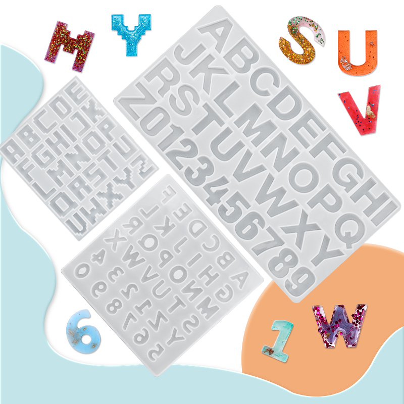 Alphabet Epoxy Resin Mold Kit  - Jewelry Making Drill review and price