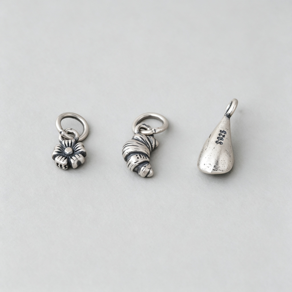 925 Silver Small Charms Retro  - Jewelry Making In La review and price