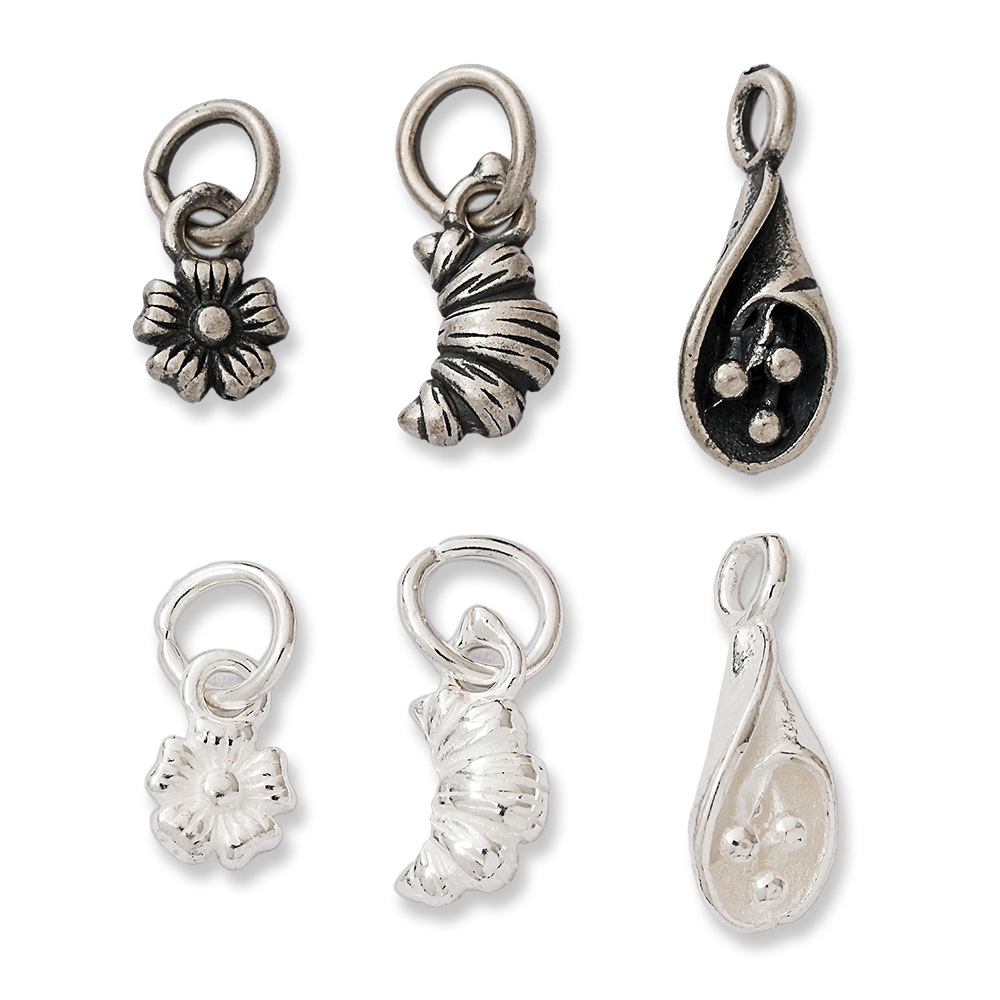 925 Silver Small Charms Retro  - Jewelry Making In La review and price
