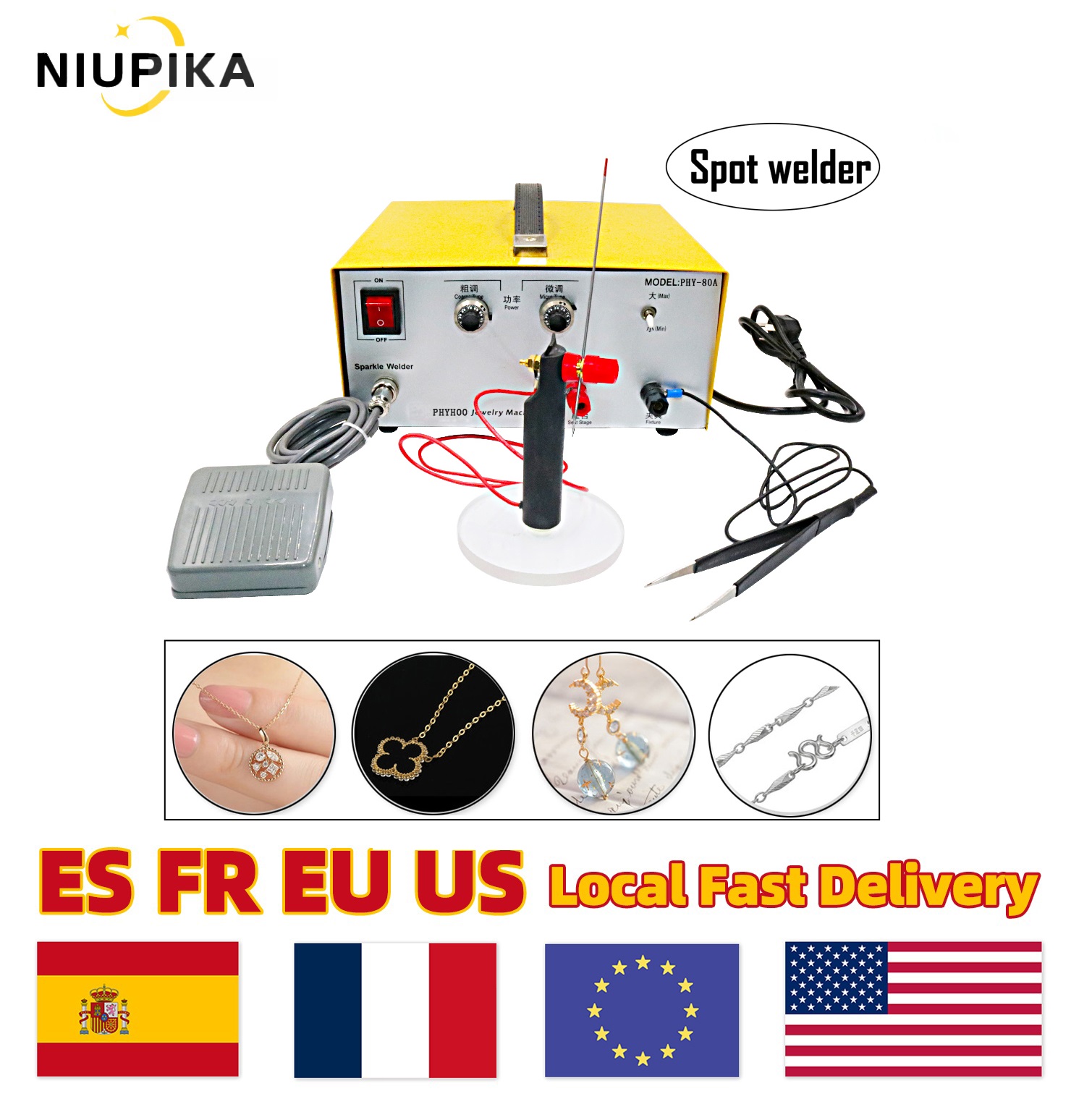 NIUPIKA Spot Welding Machine 8 - Jewelry Making Machines review and price