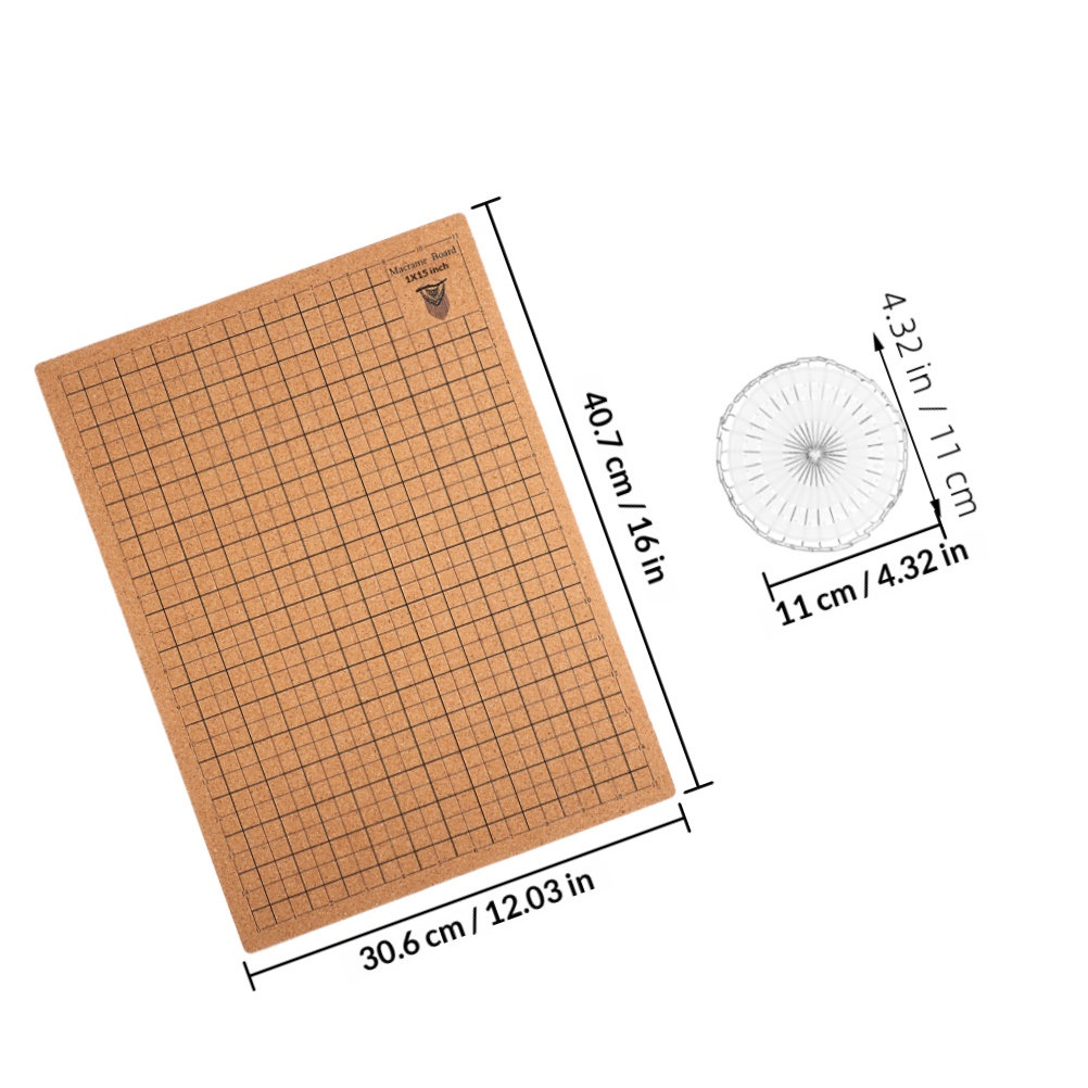Cork Macrame Board with Grid P - Jewelry Making Board review and price