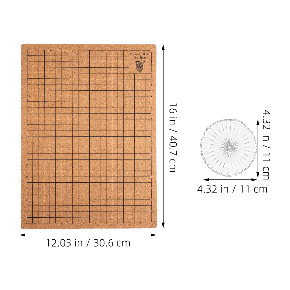 Cork Macrame Board with Grid P - Jewelry Making Board review and price