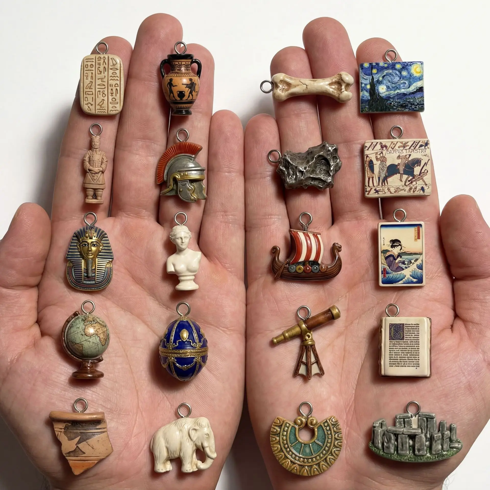 Mini Pendant Antique World His - Jewelry Making History review and price