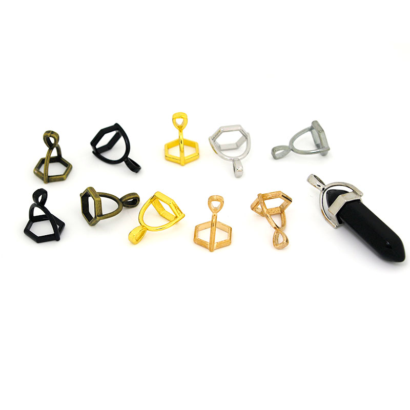20Pcs Hexagonal Gemstone Cap N - Jewelry Making Gemstones review and price