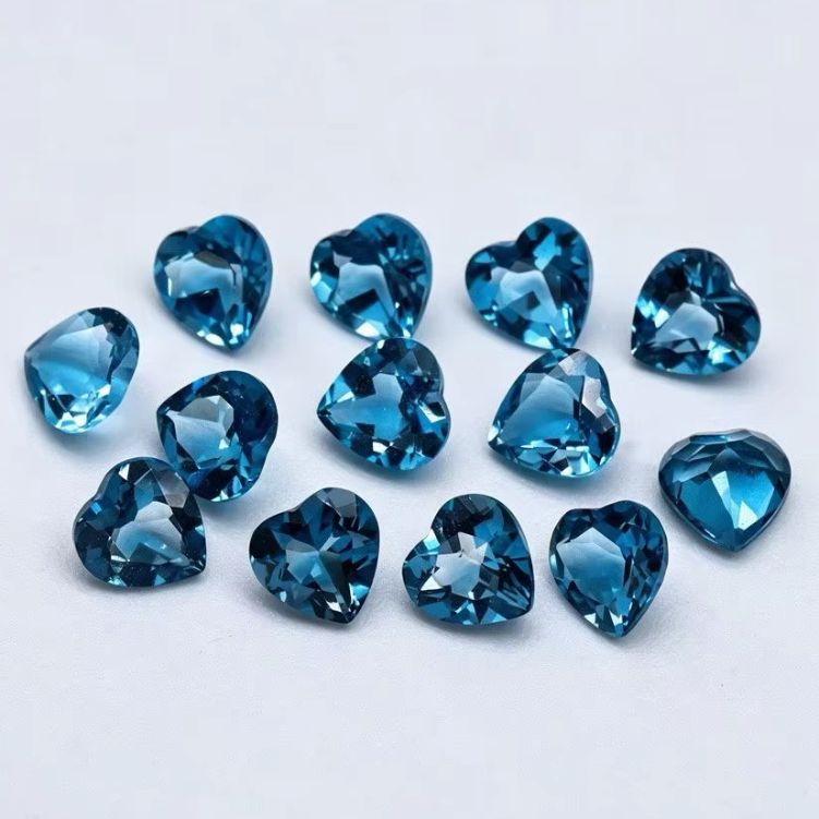 Natural Heart Cut London Blue  - Jewelry Making London review and price