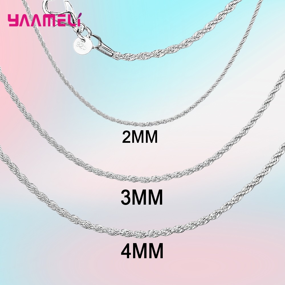 Top Sale Real Pure 925 Sterlin - Lobster Clasp Silver review and price