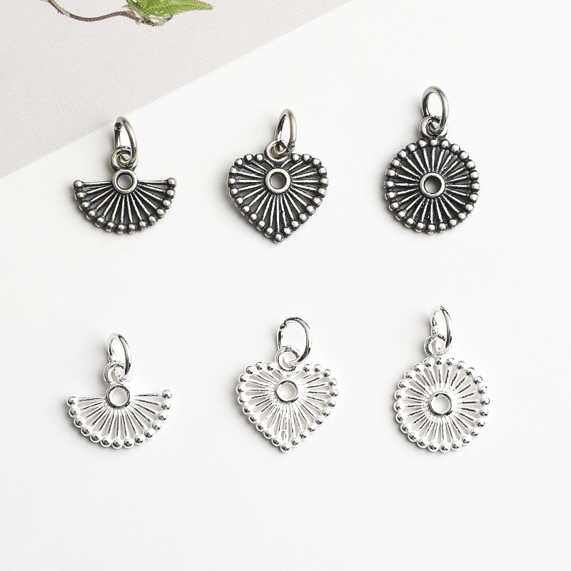 925 Silver Pendant Hollowed-ou - Jewelry Making In La review and price