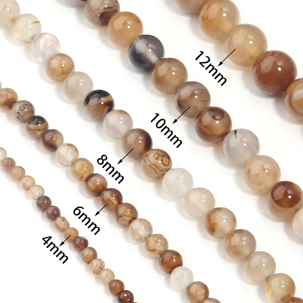 1strand 6/5/8/10/12mm Light Br - Jewelry Making Gemstones review and price