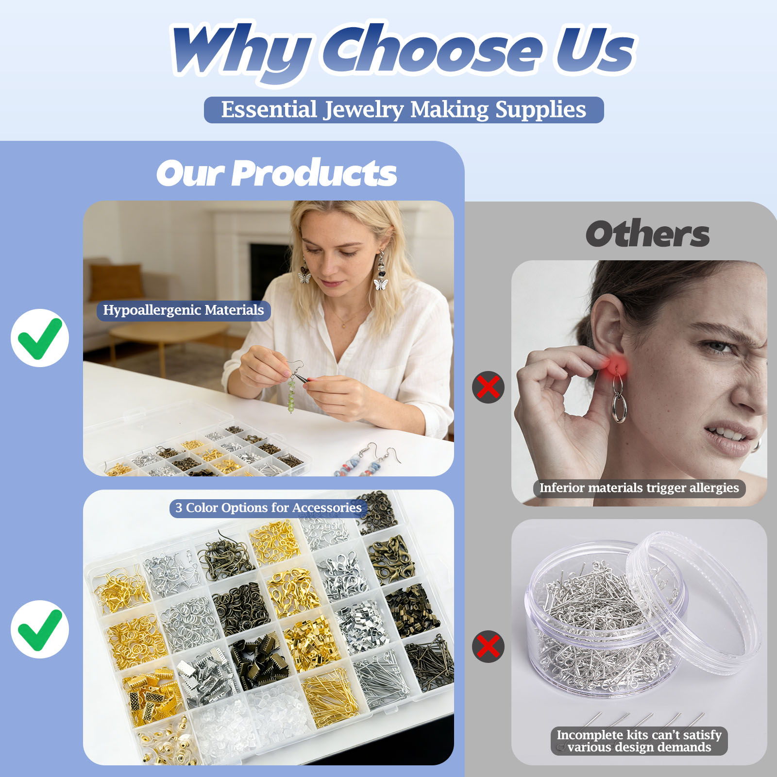 Hypoallergenic Earring Making  - Jewelry Making At Home review and price