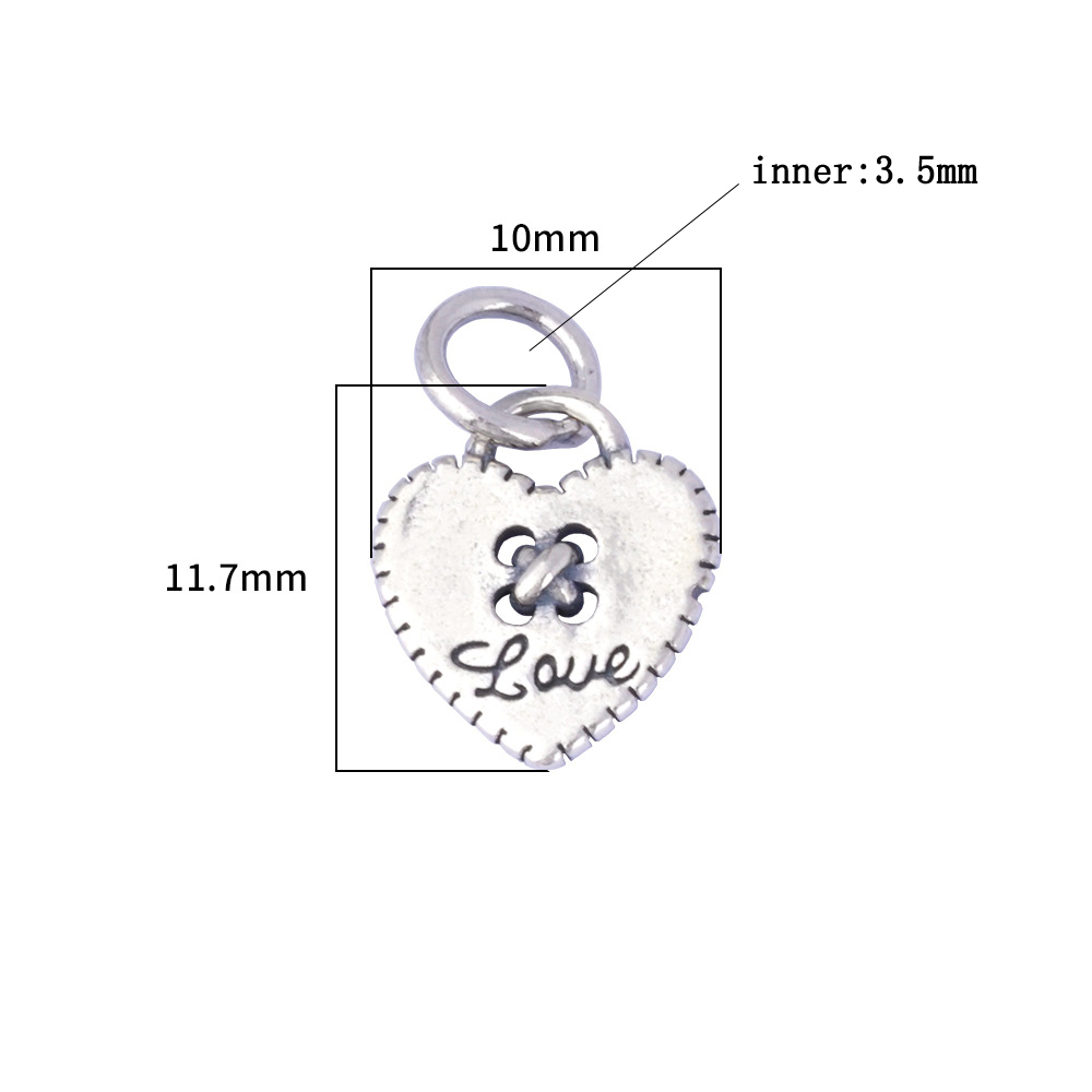 925 Sterling Silver Heart Butt - Jewelry Making In La review and price