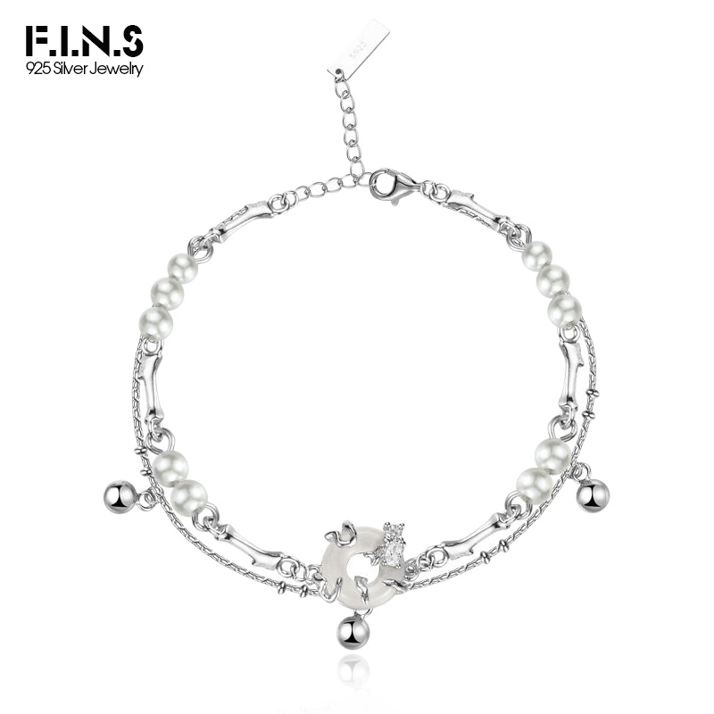 F.I.N.S Chinese Style Real S92 - Lobster Clasp Silver review and price