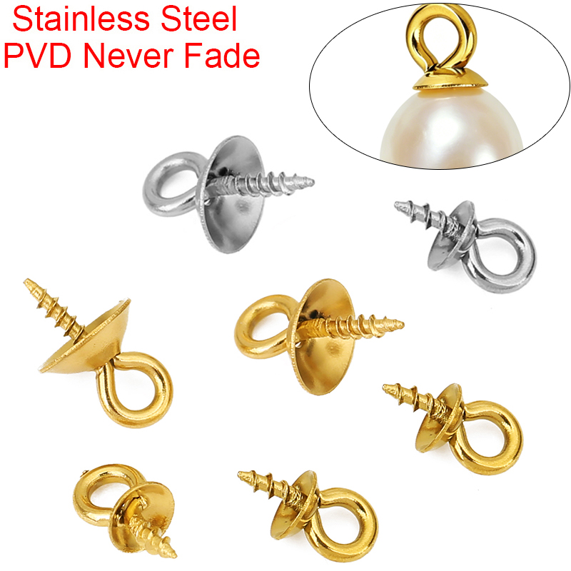20pcs Stainless Steel Pearl Pe - Jewelry Making Drill review and price