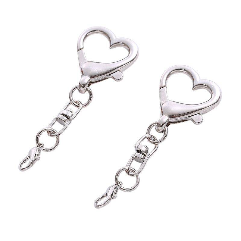 10/20/50Pieces Unique Alloy He - Lobster Clasp Silver review and price