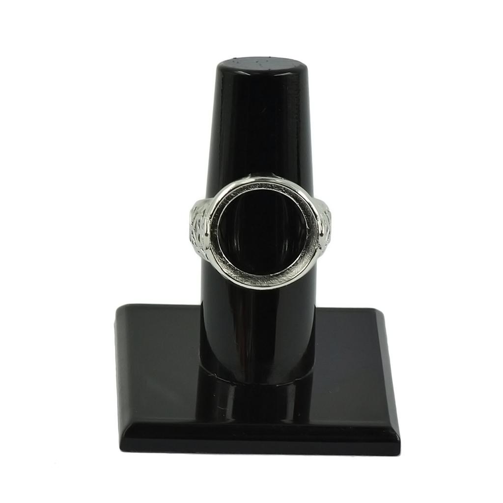 Silver Brass Adjustable Ring B - Jewelry Making At Home review and price