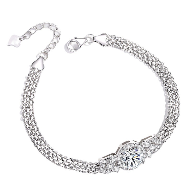 New 2 Carat D Color VVS1 Moiss - Lobster Clasp Silver review and price