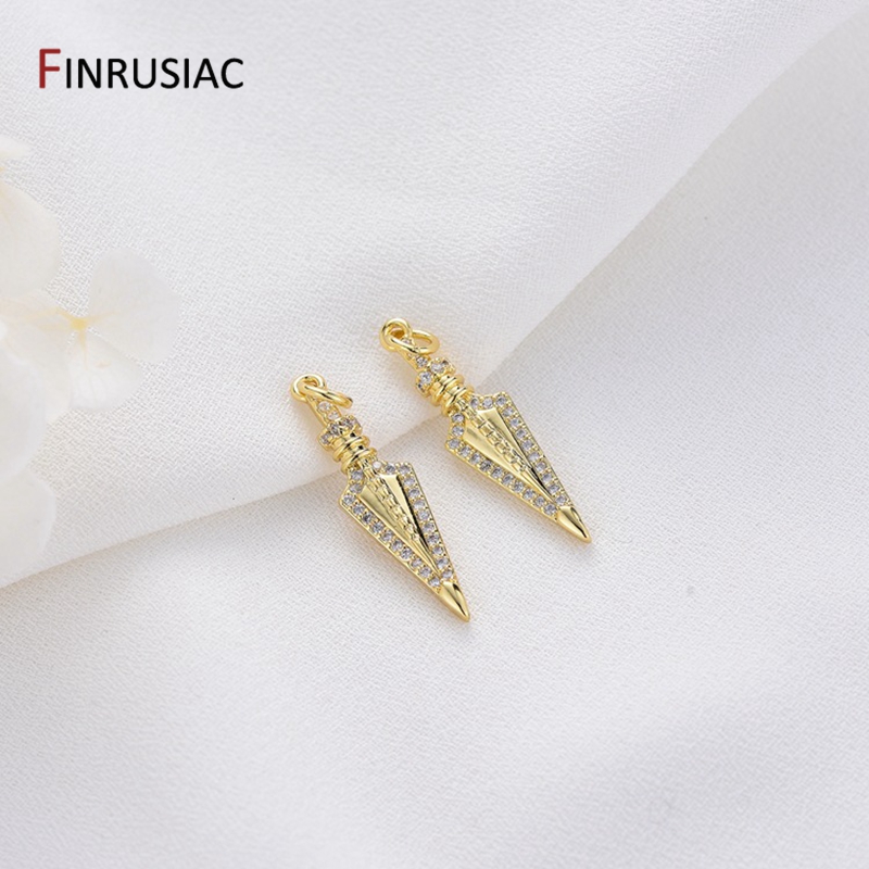 14K Gold Plated Brass Cross/Lo - Jewelry Making London review and price