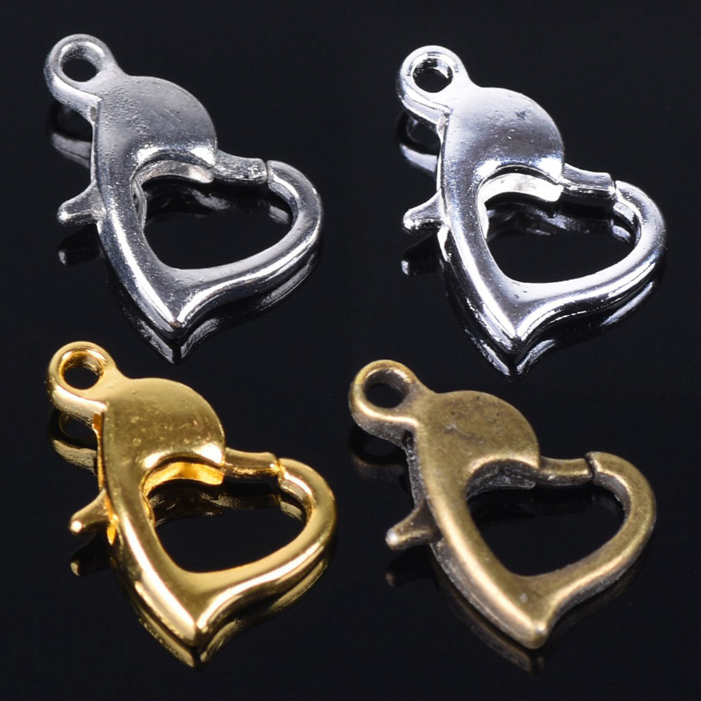 30pcs 12x8mm Gold/Silver/Bronz - Lobster Clasp Silver review and price