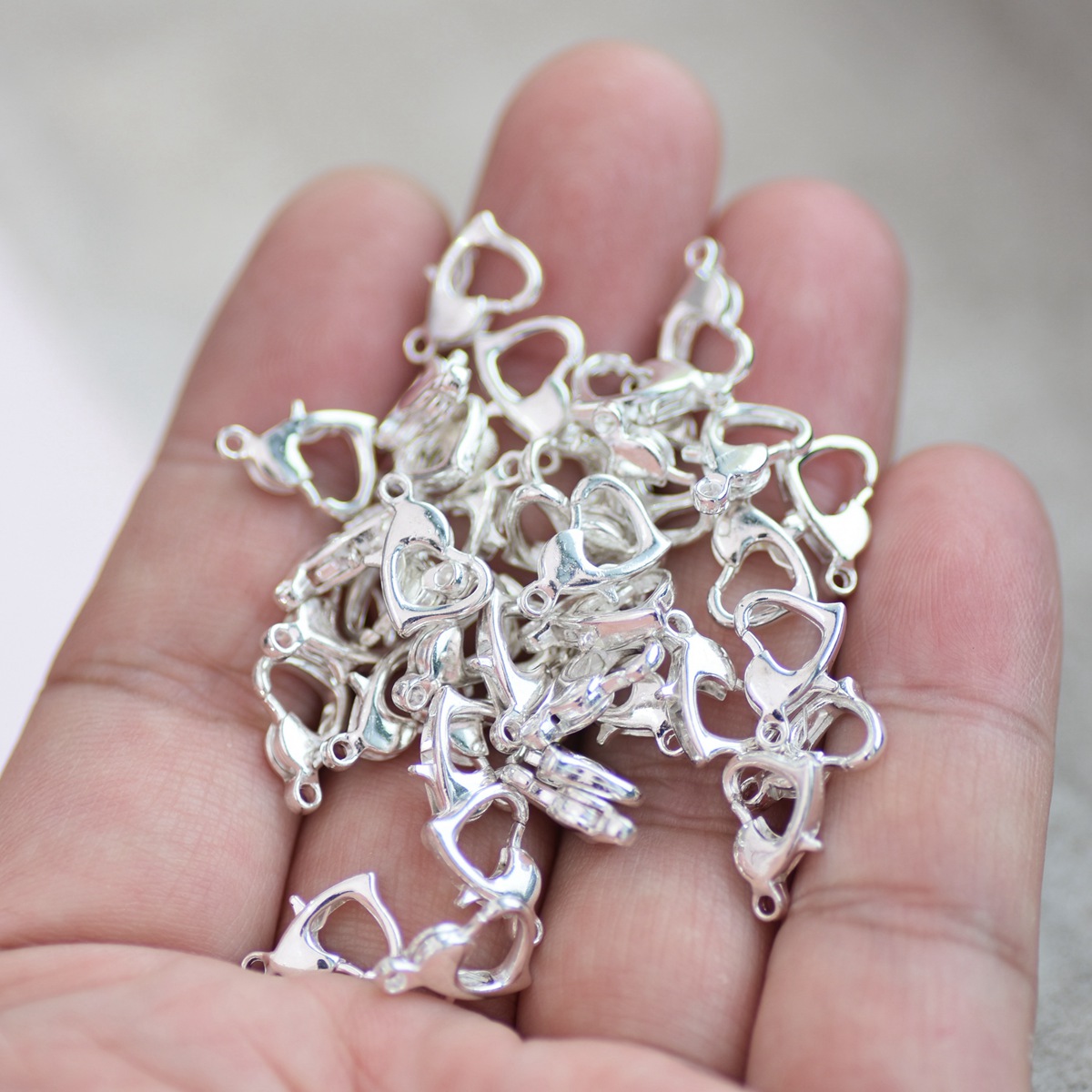 30pcs 12x8mm Gold/Silver/Bronz - Lobster Clasp Silver review and price