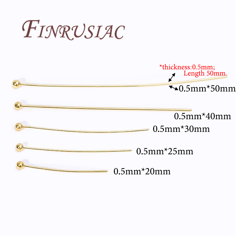 50Pcs 20-50mm Gold Plated Pins - Jewelry Making Drill review and price