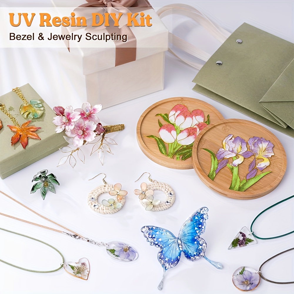 40/100/200g UV Dip Resin Glue  - Jewelry Making At Home review and price