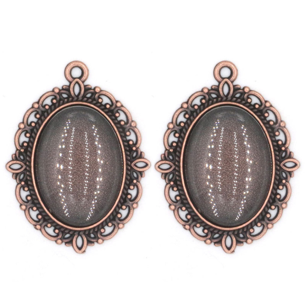 50Pcs Gemstone Pendant Vintage - Jewelry Making Gemstones review and price